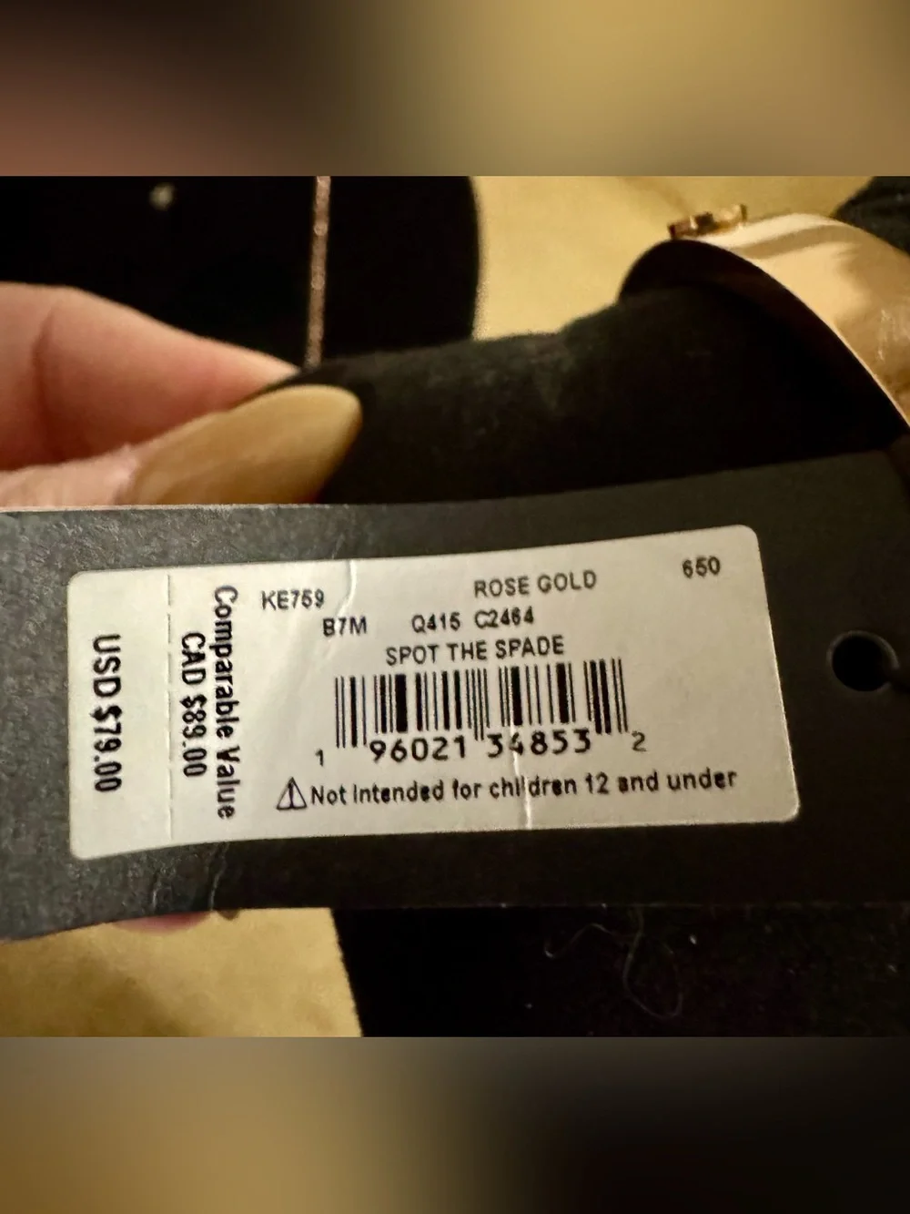 kate spade retail value